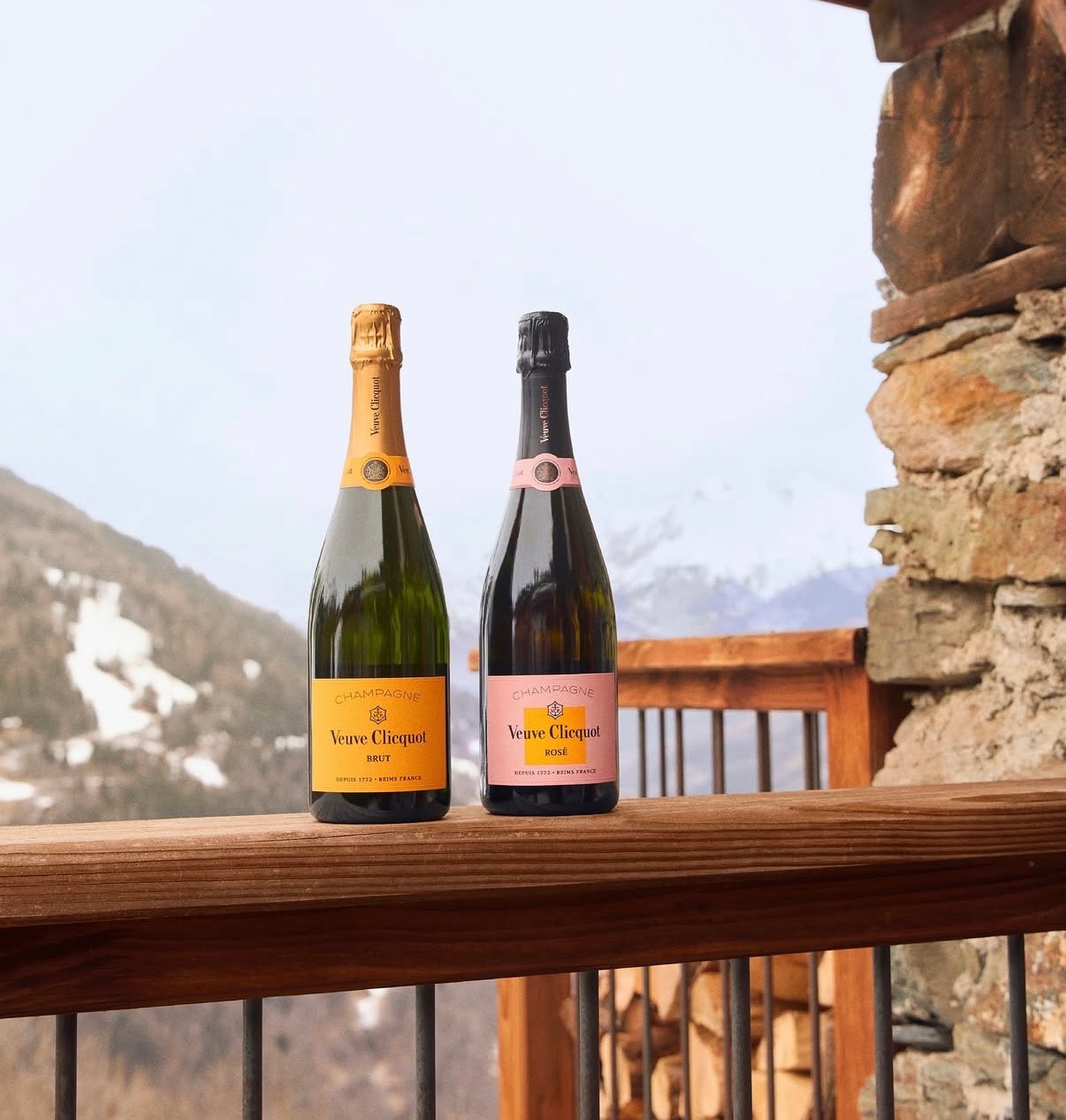 Champagne celebration