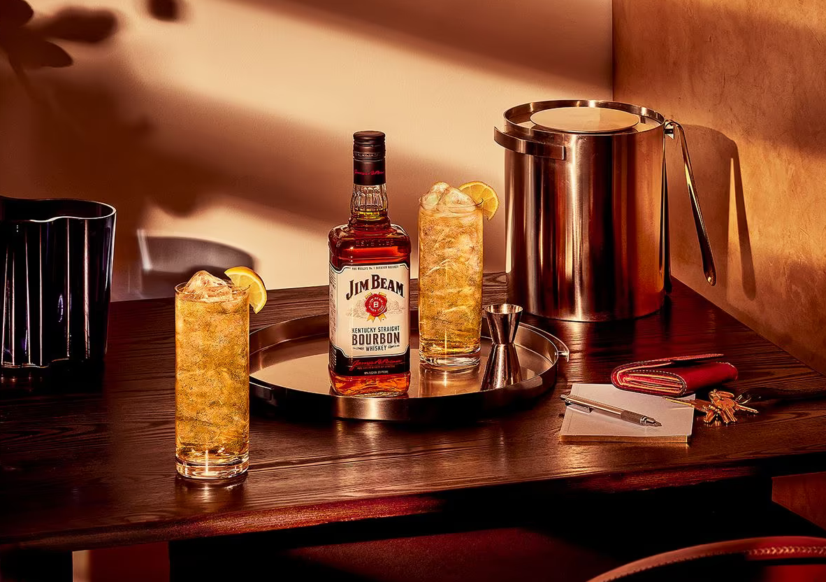 Bourbon Ginger Highball
